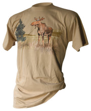 Lade das Bild in den Galerie-Viewer, Bushfire Moose Elch T-Shirt online kaufen Animal Tier Shirt
