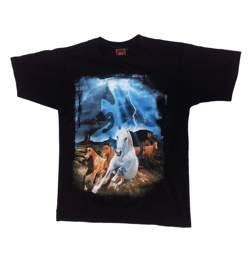 Bushfire Lightning Horse Pferde T-shirt