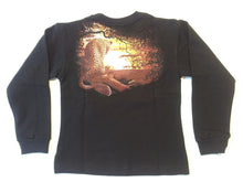 Lade das Bild in den Galerie-Viewer, Bushfire Sweatshirt Kinder Leopard, Shoulder Leopard, schwarz RNSK839
