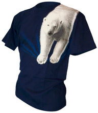 Lade das Bild in den Galerie-Viewer, Bushfire T-Shirt Polarbär, Polarbear, blau CTF845
