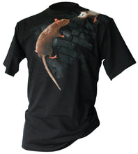 Lade das Bild in den Galerie-Viewer, Bushfire Kinder T-Shirt Ratten, schwarz BSHK027
