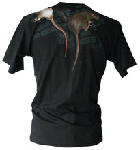 Lade das Bild in den Galerie-Viewer, Bushfire Kinder T-Shirt Ratten, schwarz BSHK027
