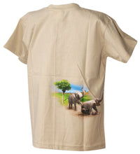 Lade das Bild in den Galerie-Viewer, Bushfire Kinder T-Shirt Elefant, beige,  BSHK050
