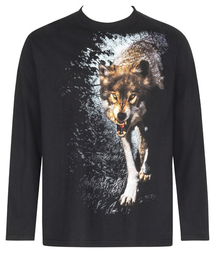 Angry wolf Langarm Shirt Online Kaufen Deutschland günstig Fantasy