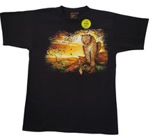 Lade das Bild in den Galerie-Viewer, Bushfire Kinder T-Shirt Leopard, schwarz,  BTFK839
