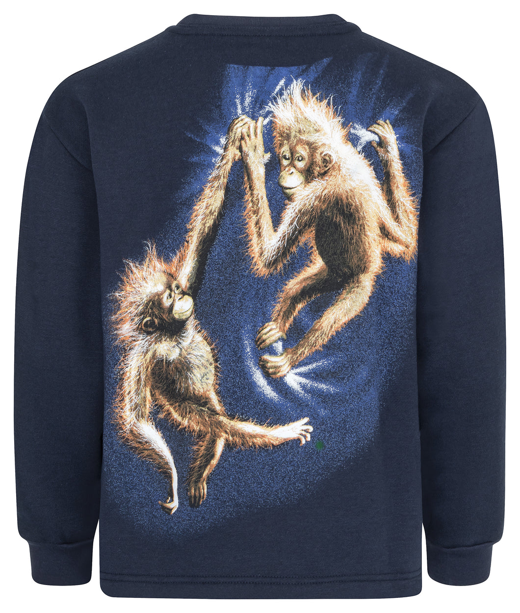 Bushfire Sweatshirt Kinder Orang Utan, blau RNSK980